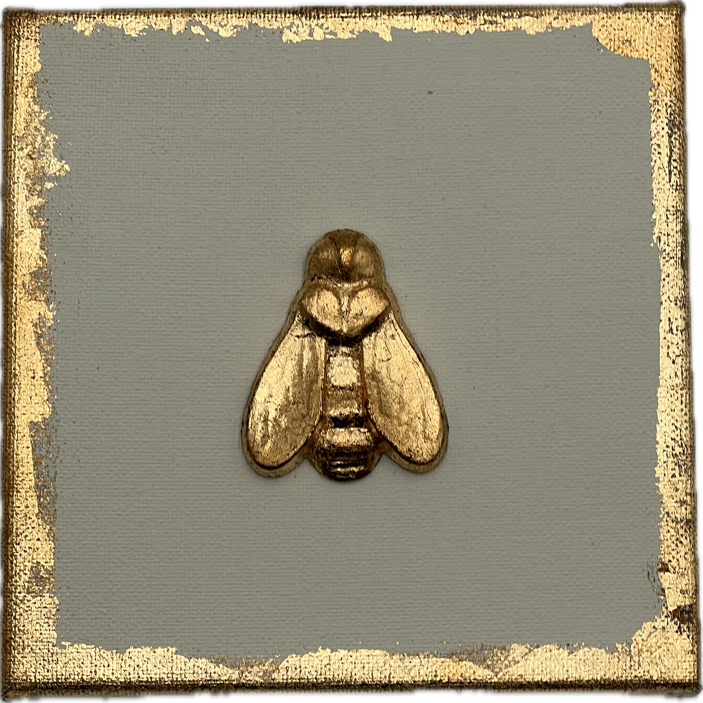 Mon Cher - Canvas Art Gold Bee
