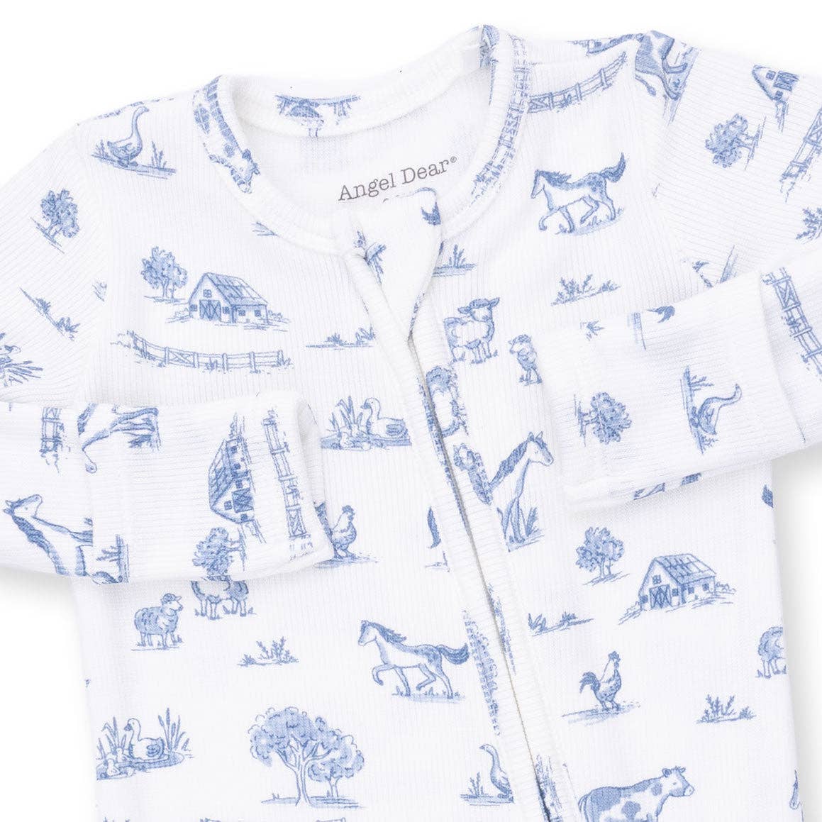 Farm Friends - 2 Way Zipper Footie