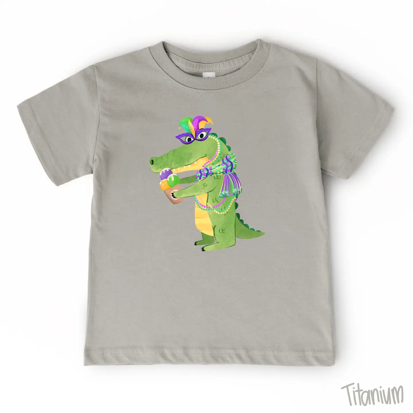 Parade Time Alligator Tee (Grey)