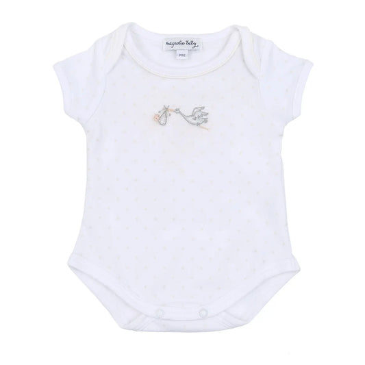 Worth the Wait Bodysuit - White