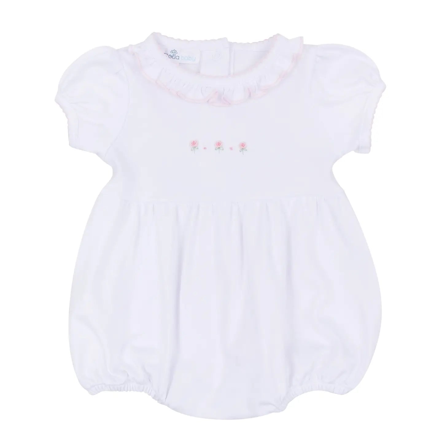 Juliette's Classics Ruffle Short Sleeve Bubble