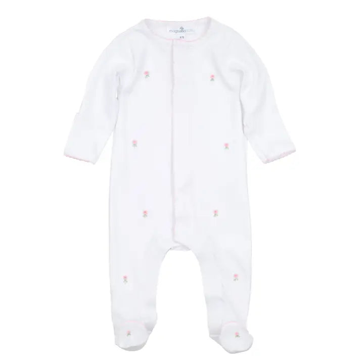 Juliette's Classic Flower Footie