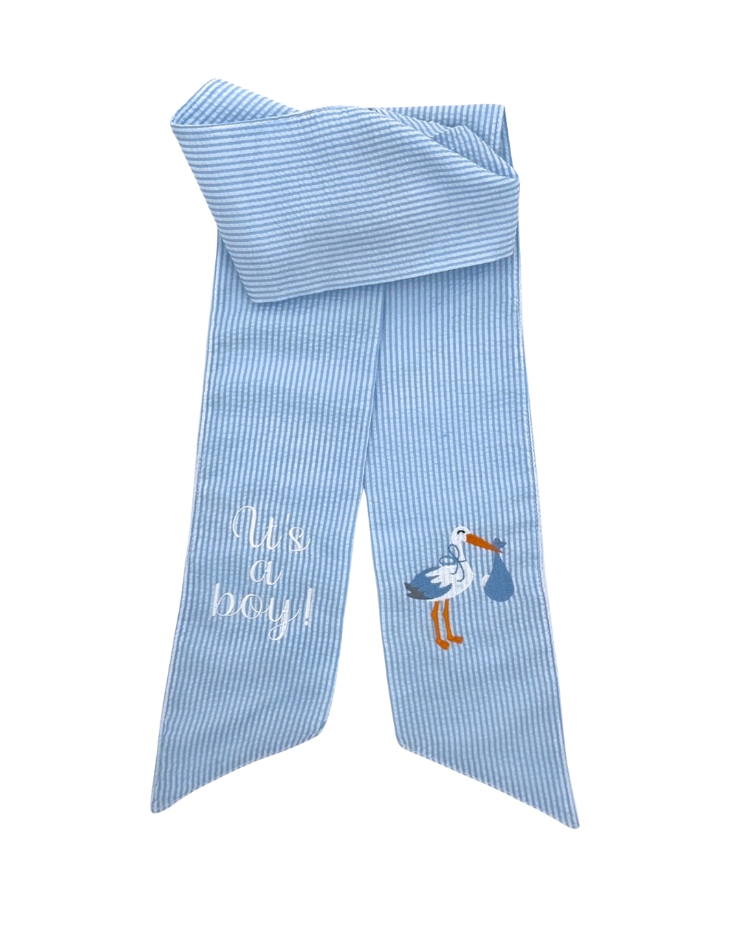 It's a Boy Wreath Sash
