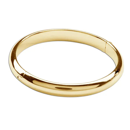 Classic Gold Bangle Bracelet (M=1-5 yrs)