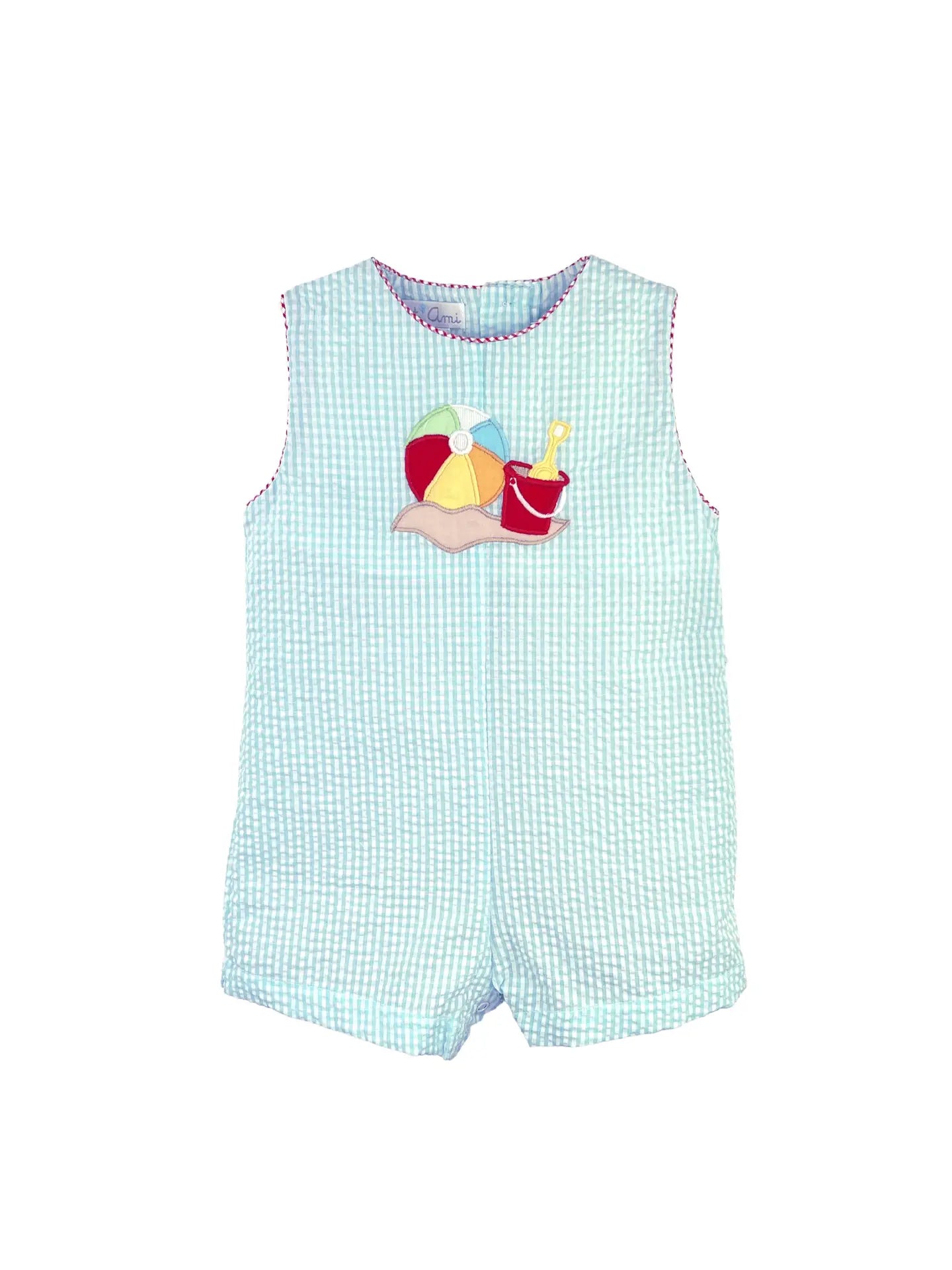 Sunsuit with Beach Applique
