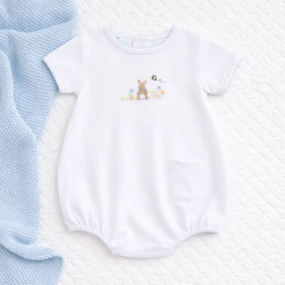 Bunny's Basket Bubble - Light Blue