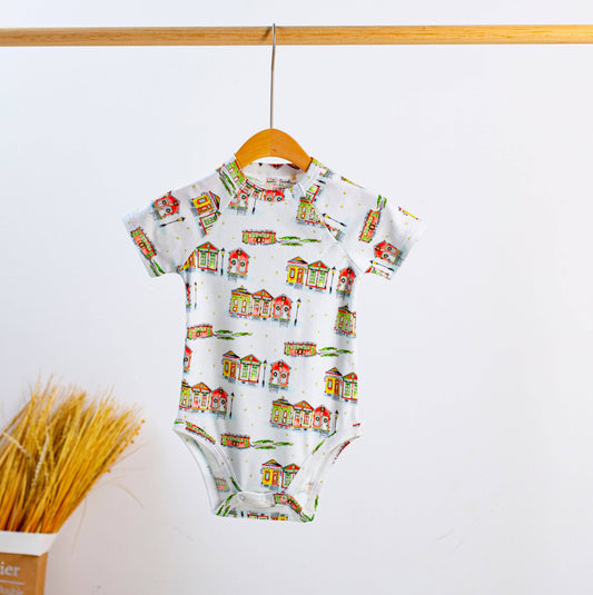Bayou Wonderland Organic Cotton Christmas Onesie