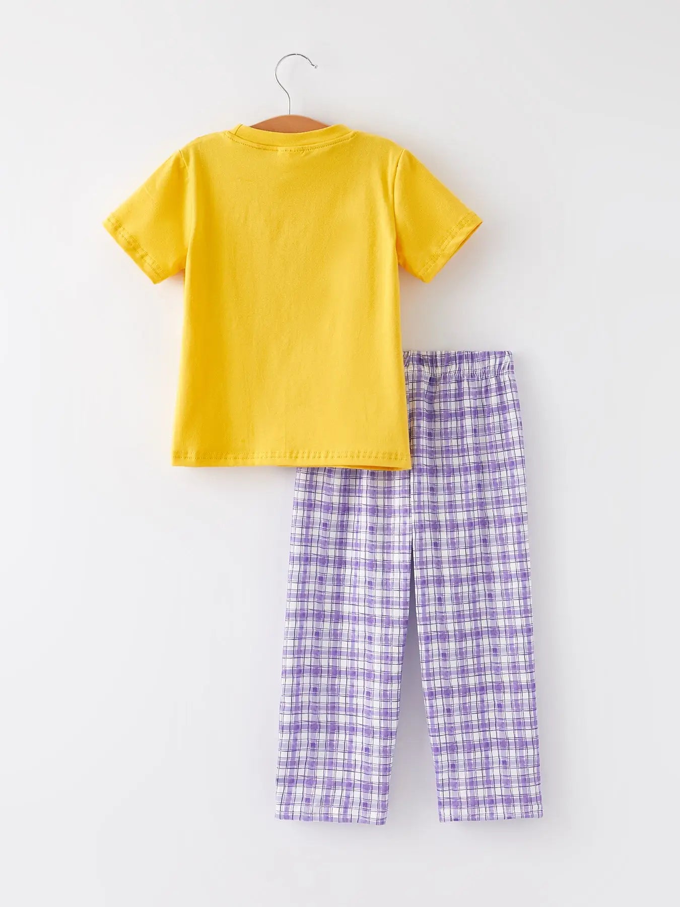 Mardi Gras Animal Smock Embroidery Boys'set