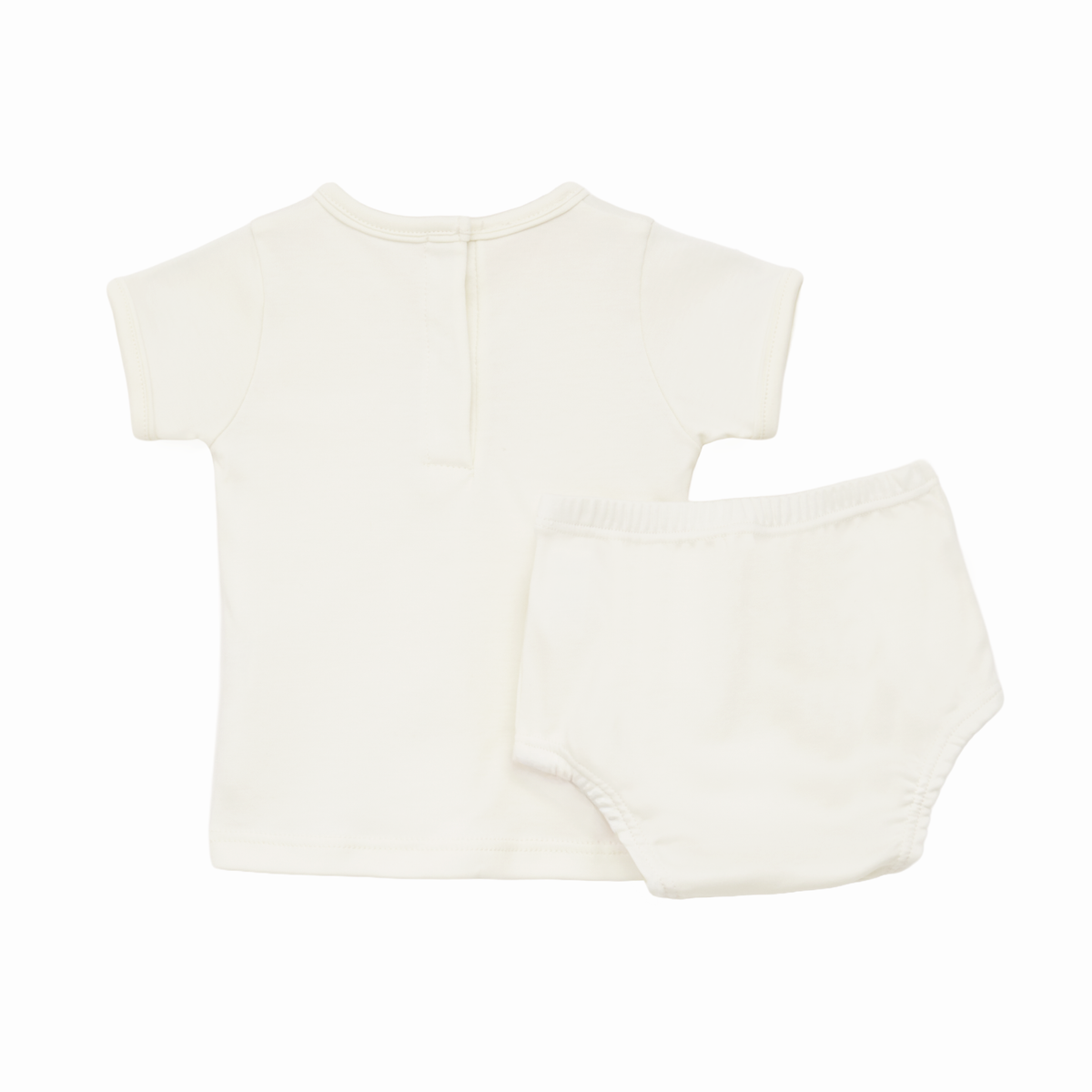 Bear Hugs Diaper Cover Set - Ivory