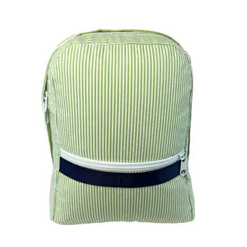 Seersucker Backpack- Small