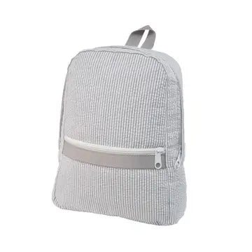 Seersucker Backpack- Small