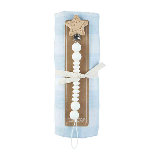 Mud Pie - Muslin Swaddle Gift Set