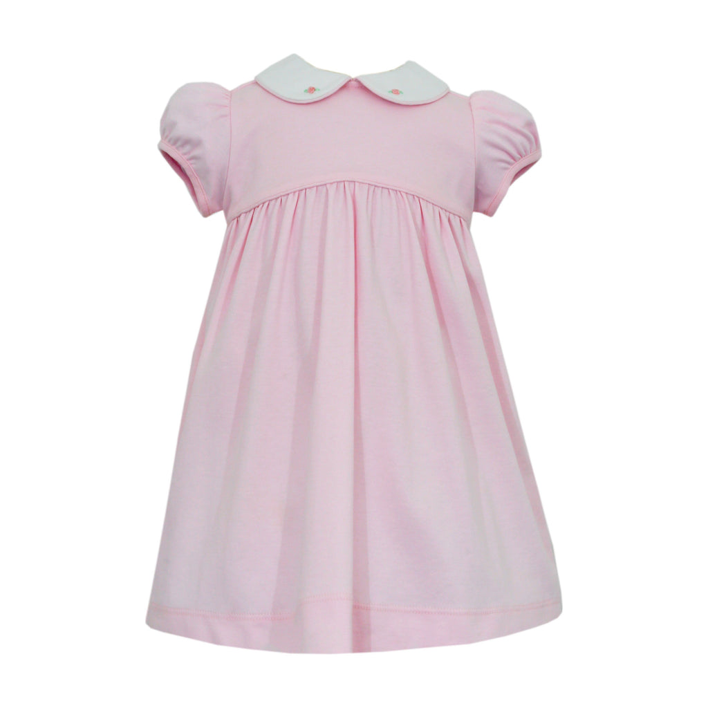 Petit Bebe Mila Pink Knit Dress