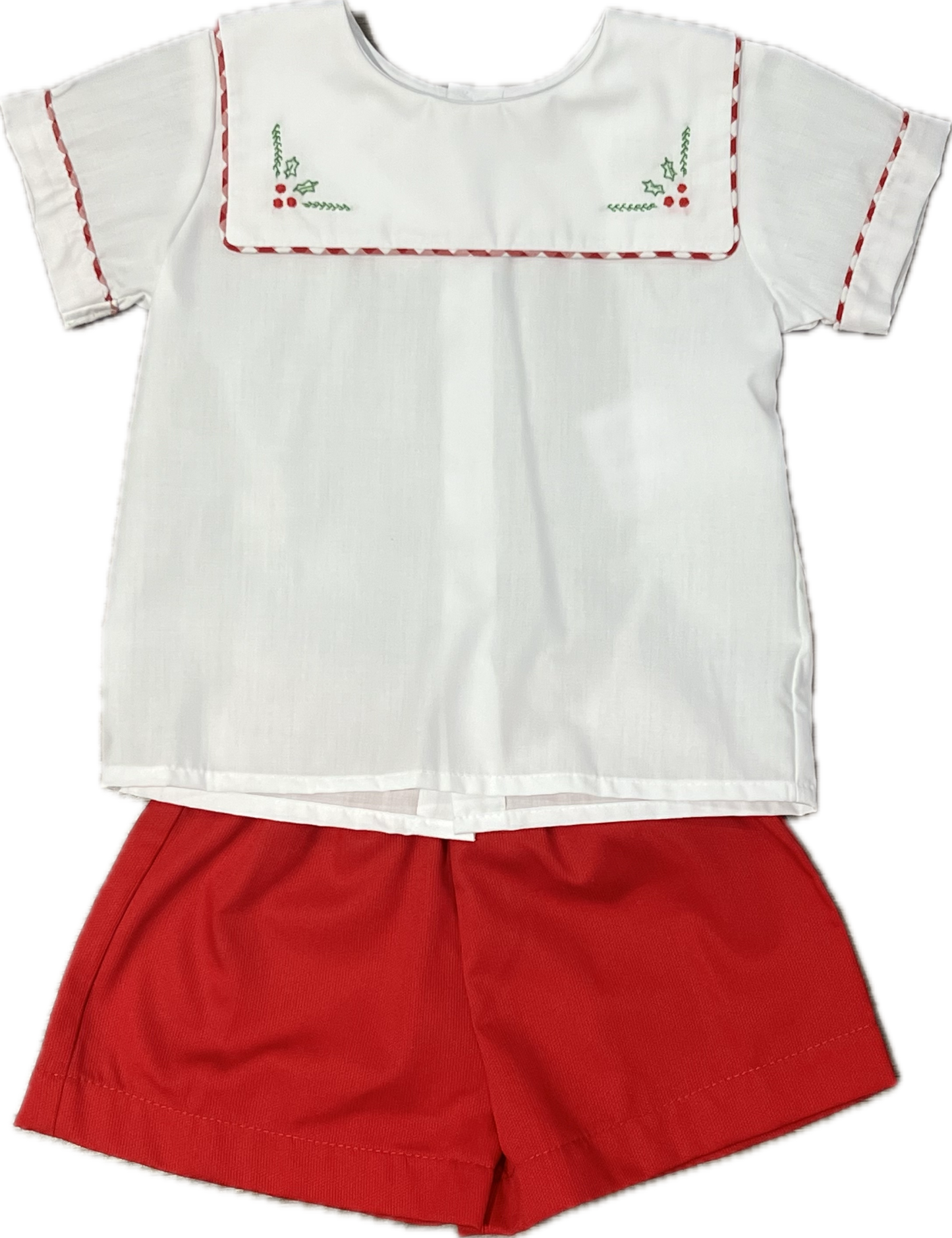 Lulu Bebe Hollies Embroidery Drew Short Set