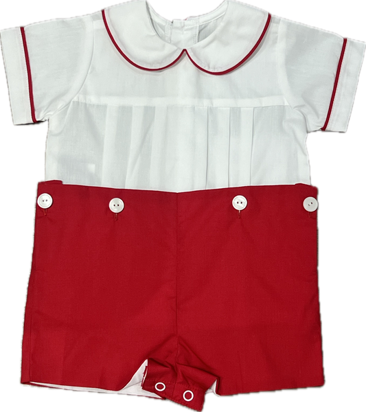 Remember Nguyen Boy's Christmas Short Set