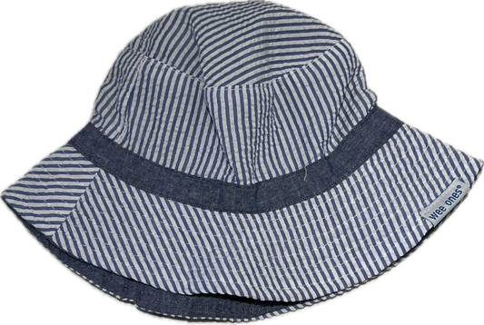 Wee Ones - Blue Seersucker Bucket Hat