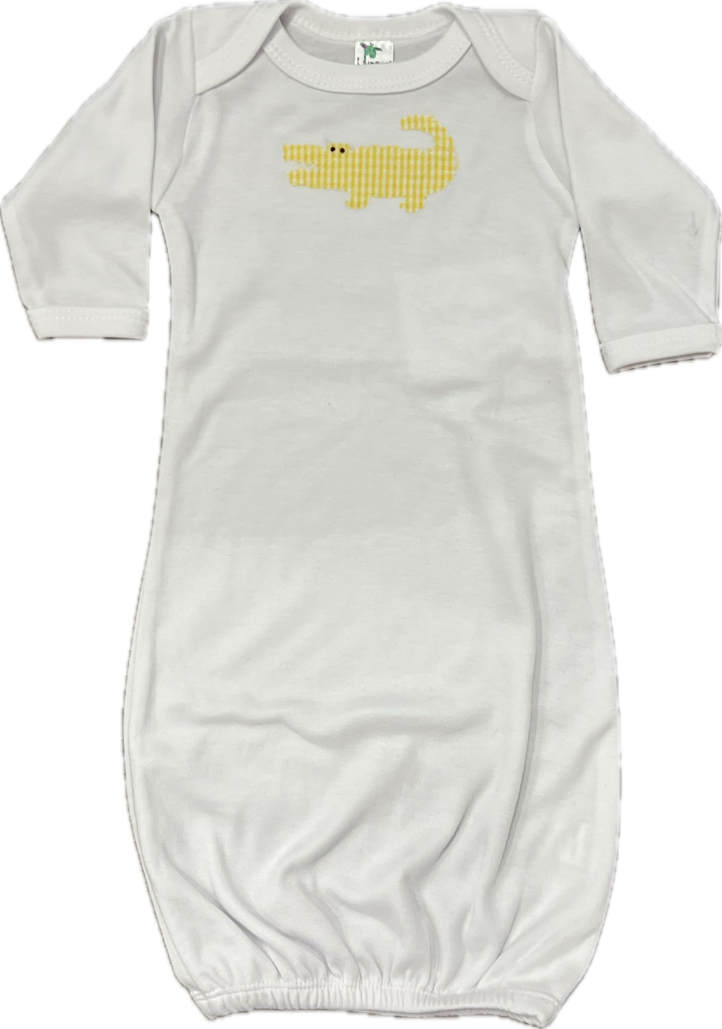 A for Avery Alligator Gown