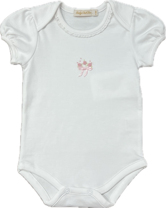 Baby Club Chic Embroidered Onesie