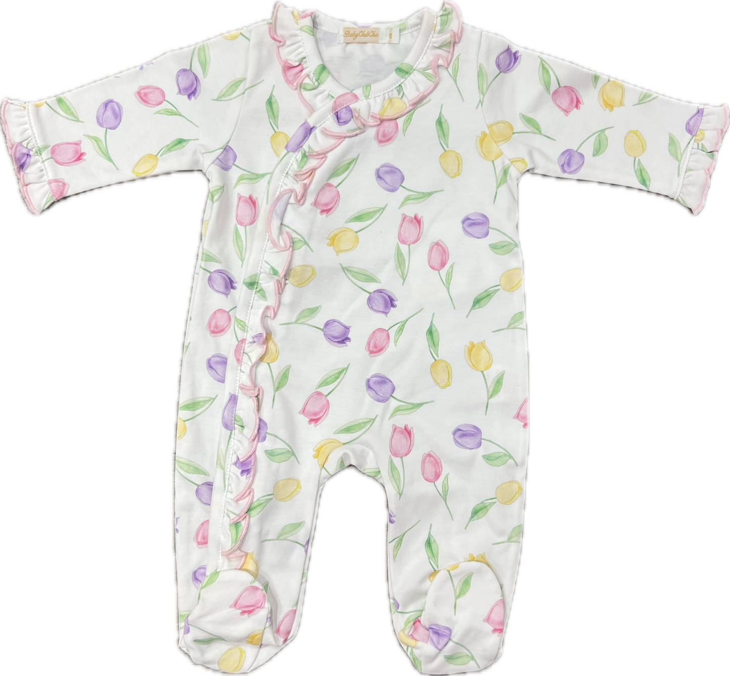 Tulips Footie w/ Ruffle