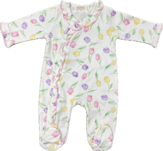 Tulips Footie w/ Ruffle