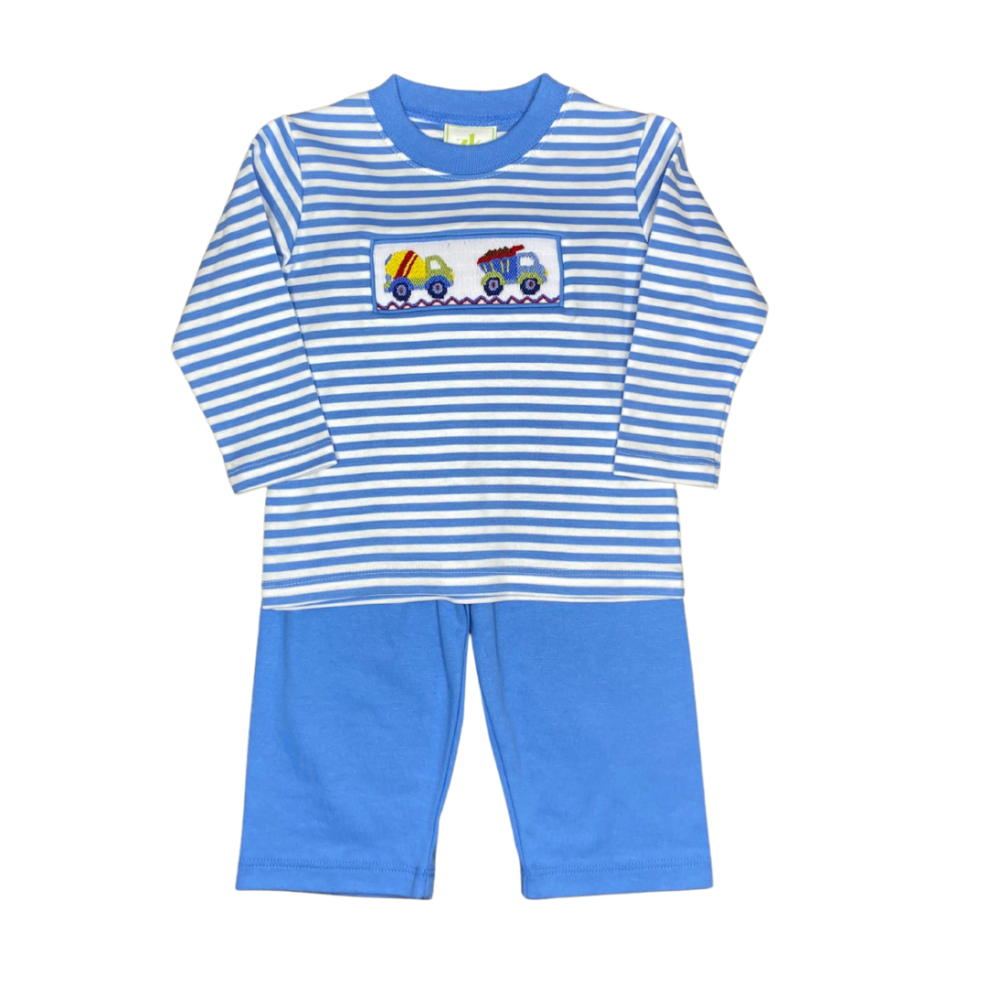 Construction Trucks Pant Set