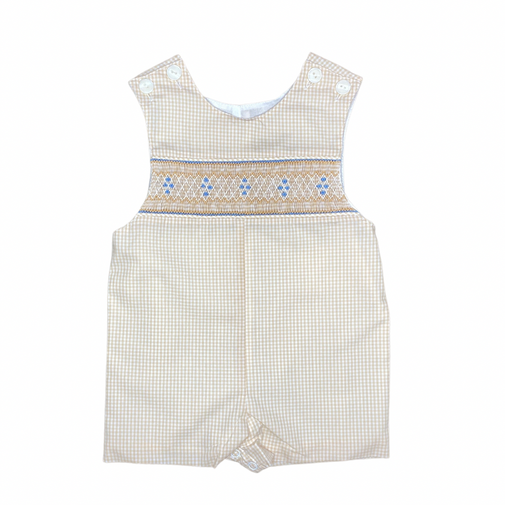 Remember Nguyen Khaki Hayes Smocked Shortall