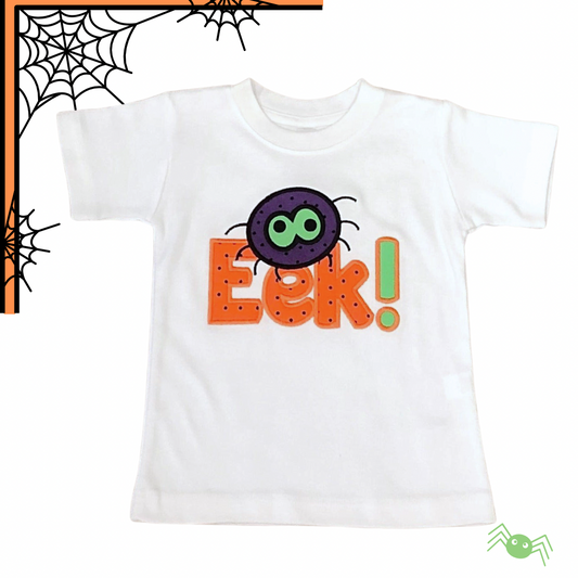 Crew Shirt Halloween - "EEK" Boys Short Sleeve