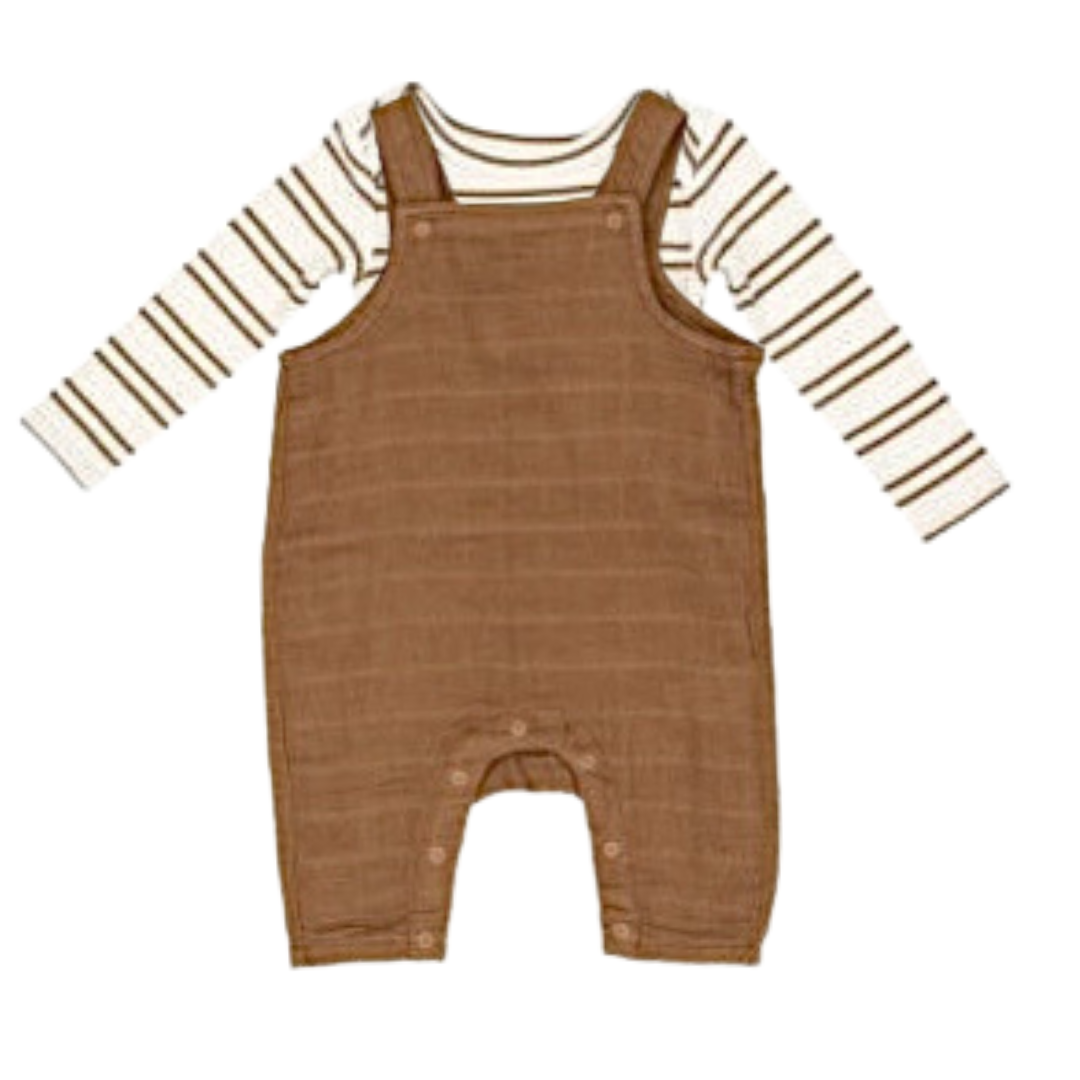 Light Brown Coverall Set