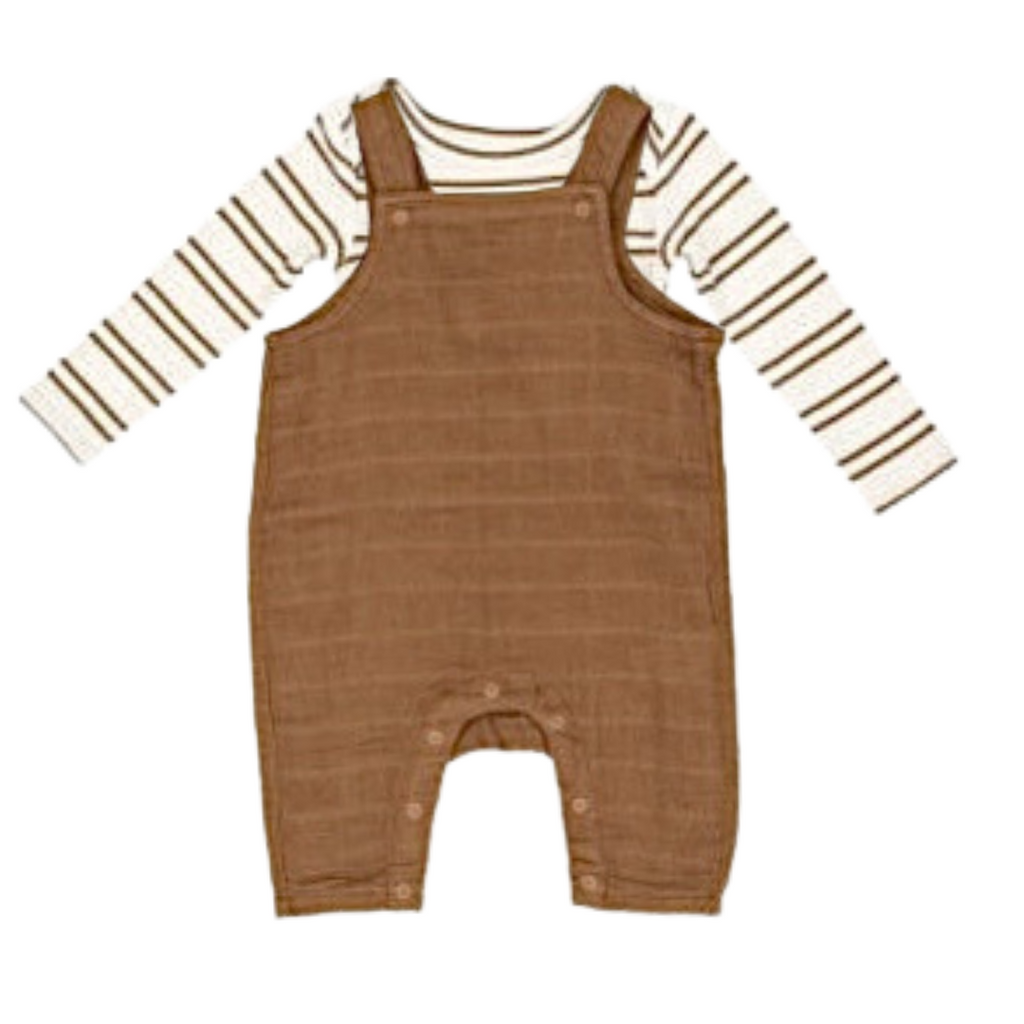 Angel Dear - Light Brown Coverall Set