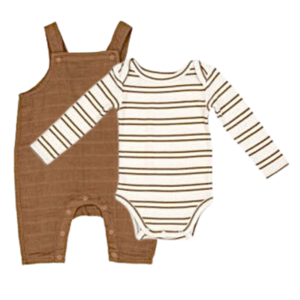 Angel Dear - Light Brown Coverall Set