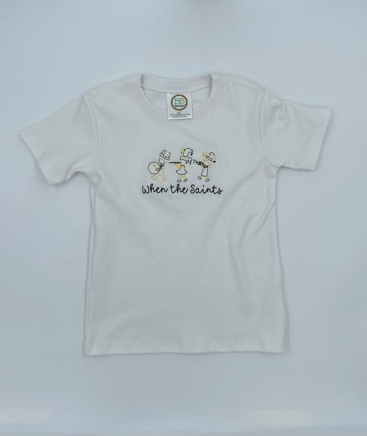 When the Saints Come Marching In Shirt - Boy