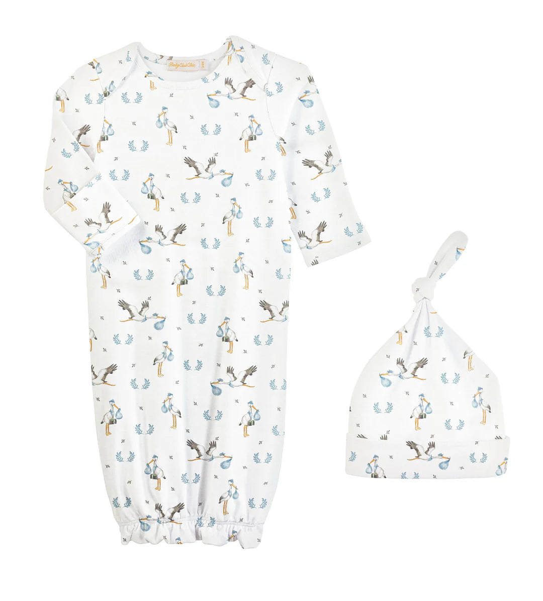 Welcome Baby Gown & Hat Set
