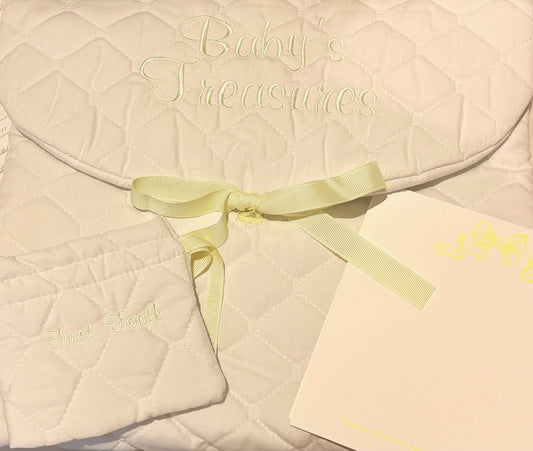 Bay's Treasure Keepsake Bag Set-Yellow