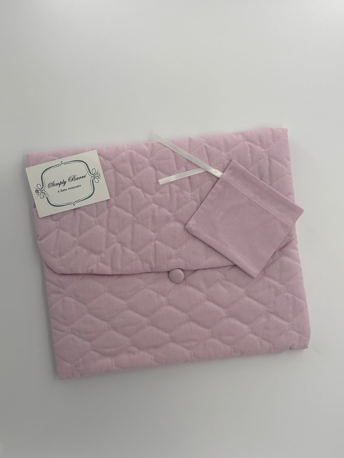 Baby Keepsake Bag-Light Pink