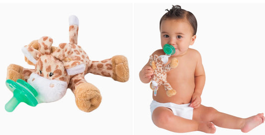 Giraffe Paci-Plushies Buddies