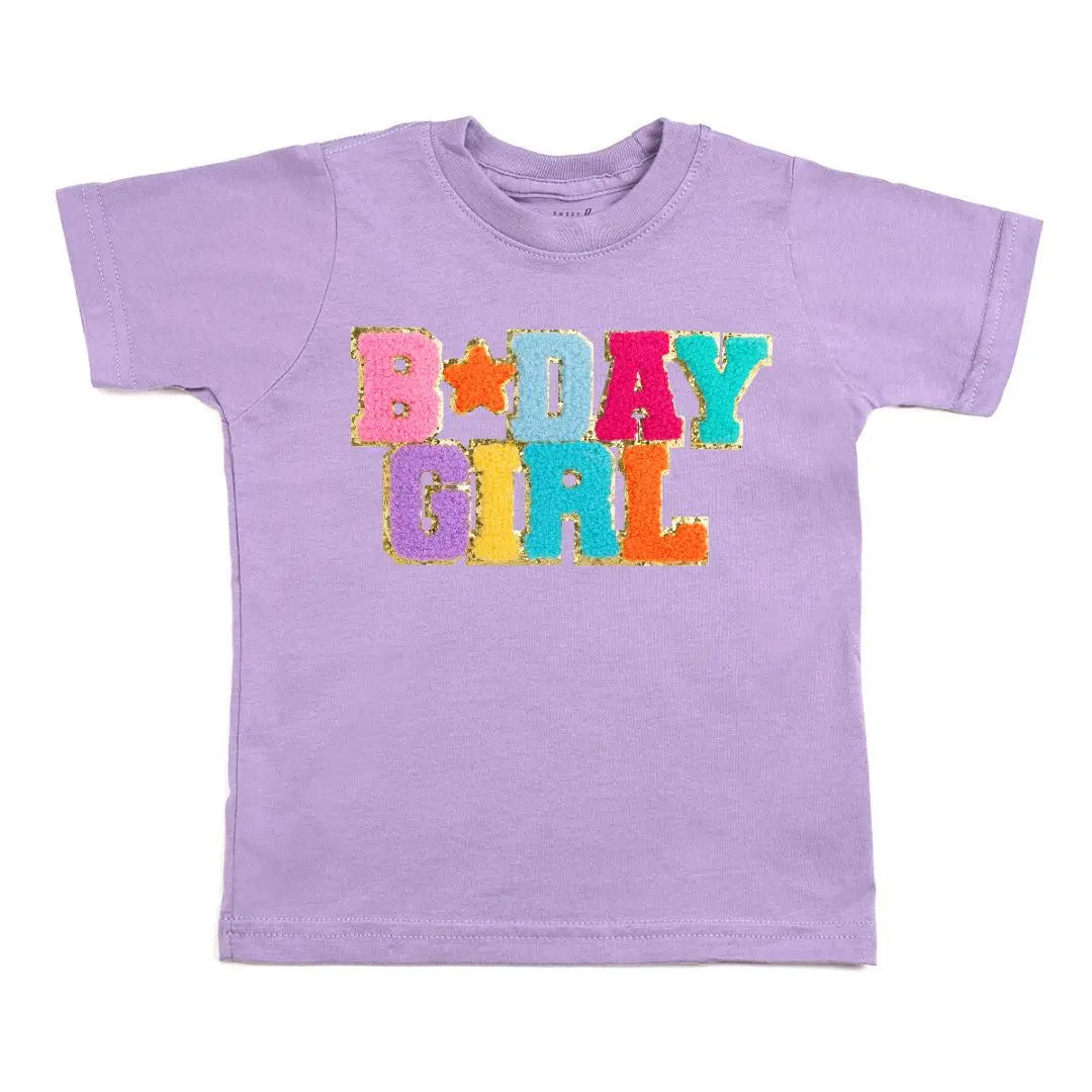 Lavender Birthday Girl Shirt