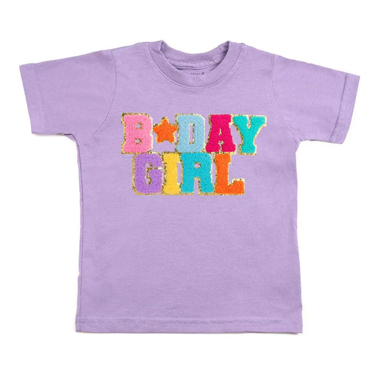 Lavender Birthday Girl Shirt