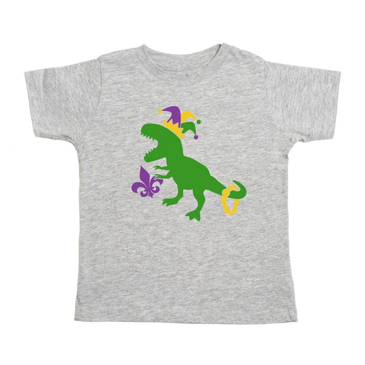 Boys Mardi Gras Dino Shirt