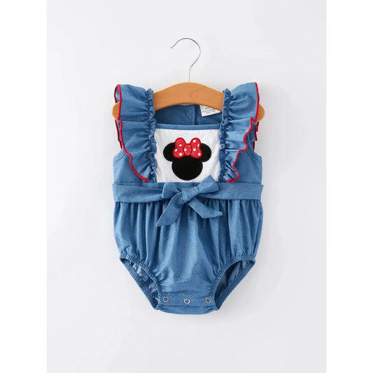 Minnie Mouse Flying Sleeve Romper