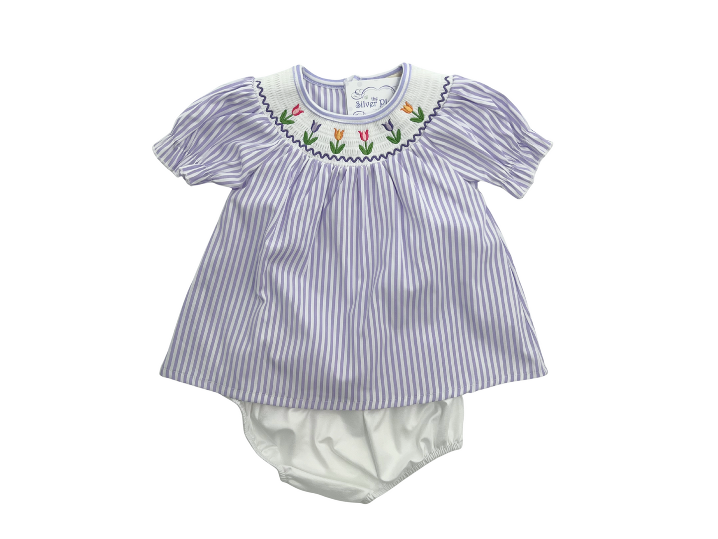 Tulip Striped Bloomer Outfit