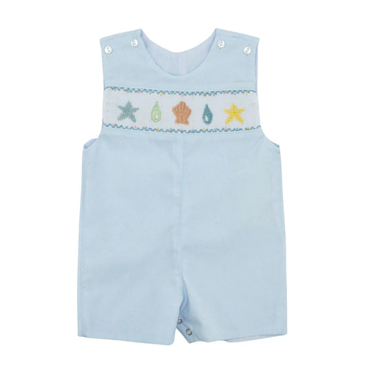 Lulu Bebe Seashell Smocked Pete Shortall