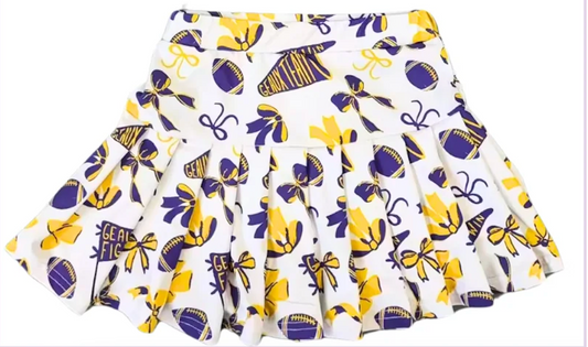 Geaux Tigers Athletic Skirt