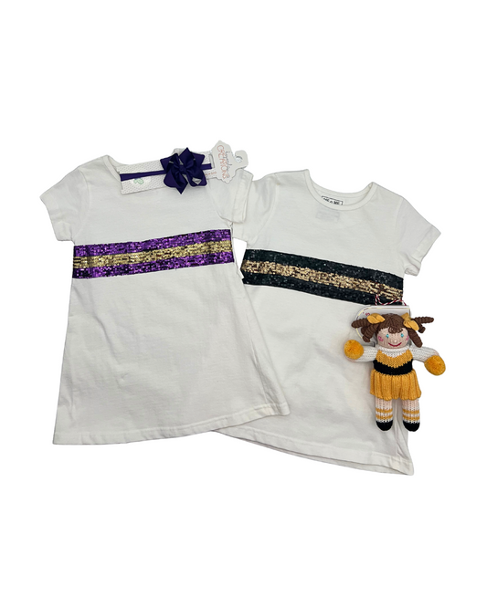 Sequins LSU Dress