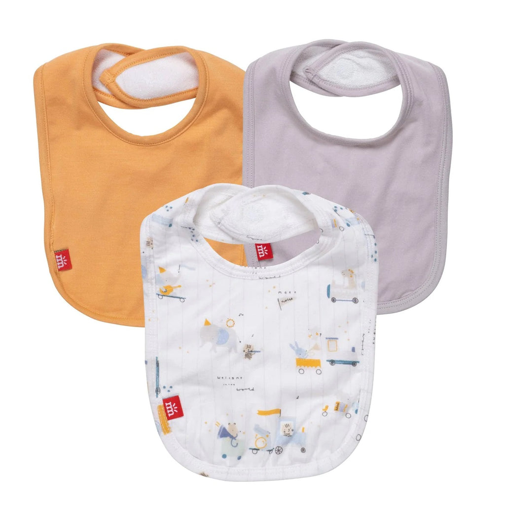 Magnetic Me Welcome Wagon Bibs