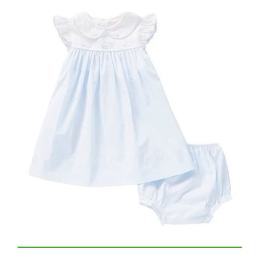 Petit Ami Whale Dress Empire Waist