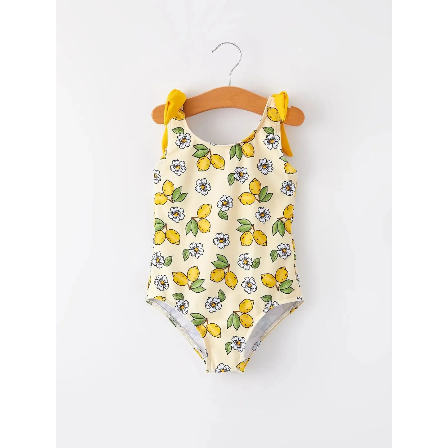 Lemon Floral Swimsuit