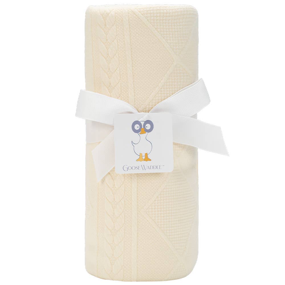 Knit Blanket - Oatmeal