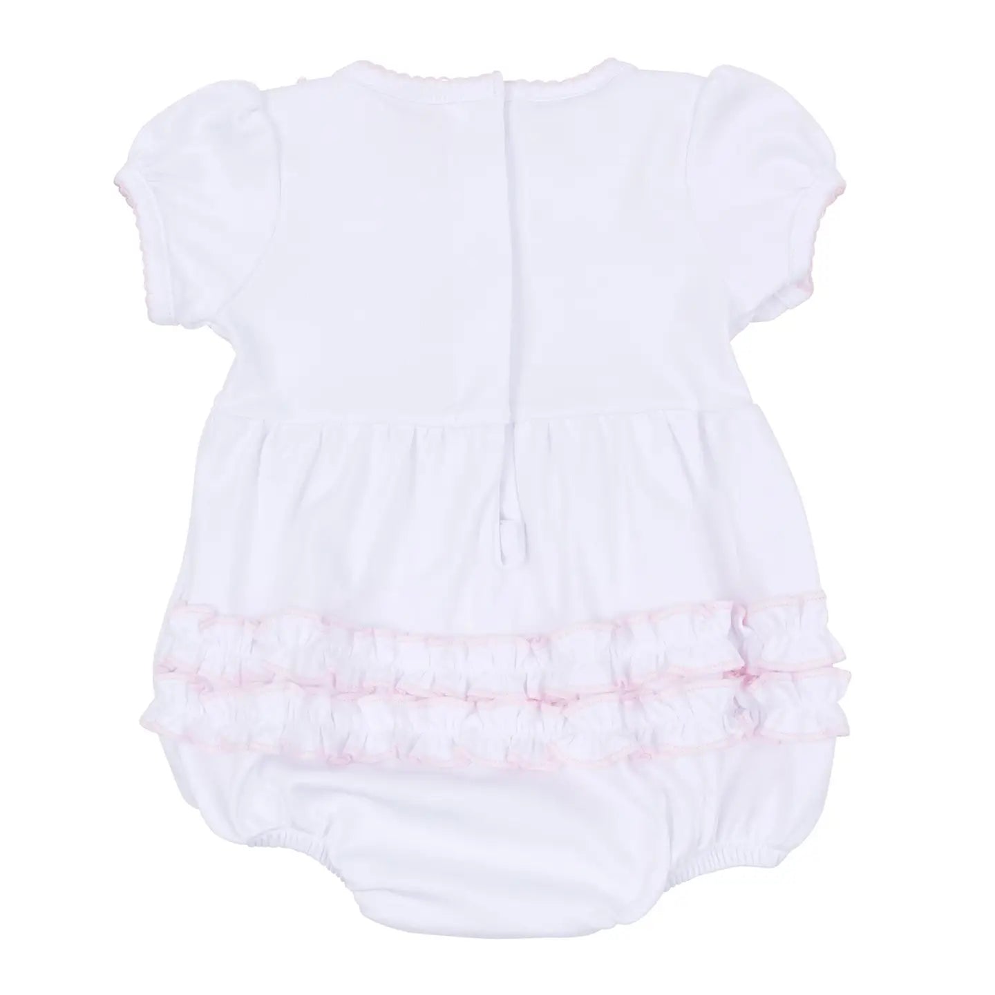 Juliette's Classics Ruffle Short Sleeve Bubble