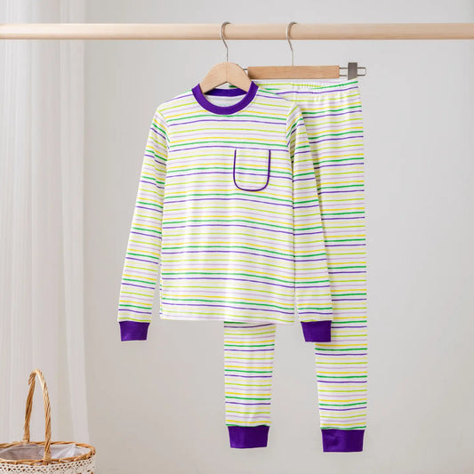 Carnival Time Organic Cotton Kids Pajamas