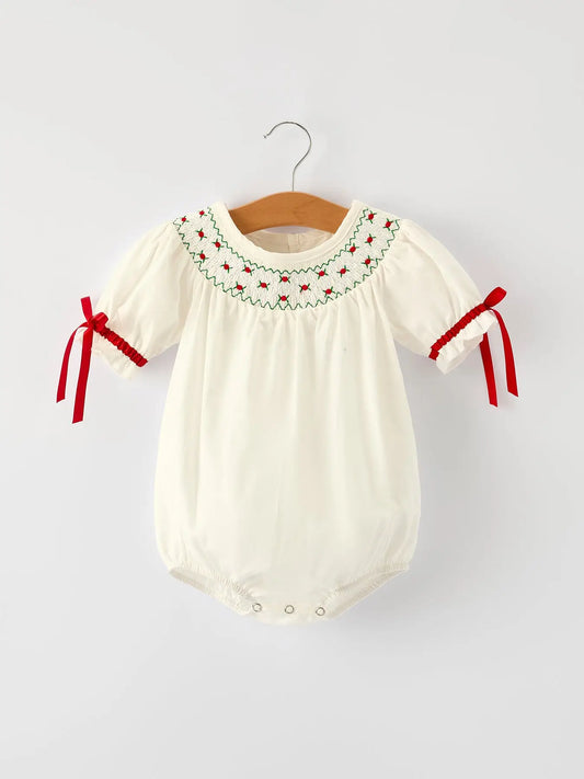 Christmas Girl's Romper